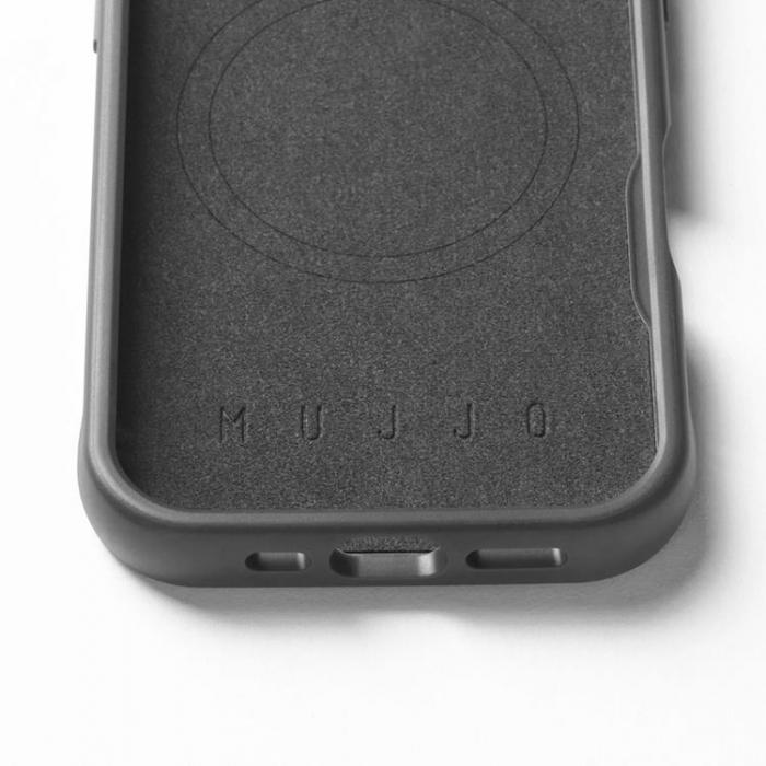 Mujjo - Mujjo iPhone 16 Pro Mobilskal MagSafe Shield - Svart