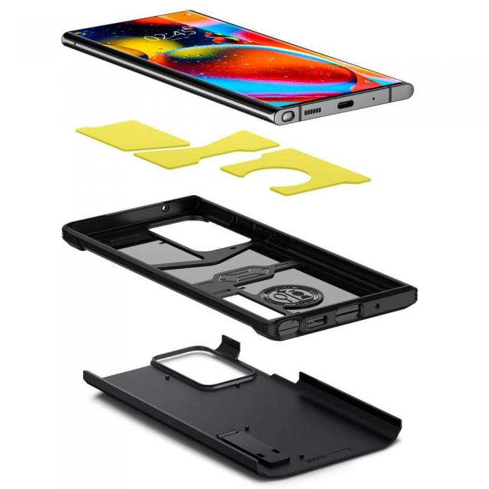 UTGATT5 - SPIGEN Tough Armor skal till Galaxy Note 20 Ultra - Svart