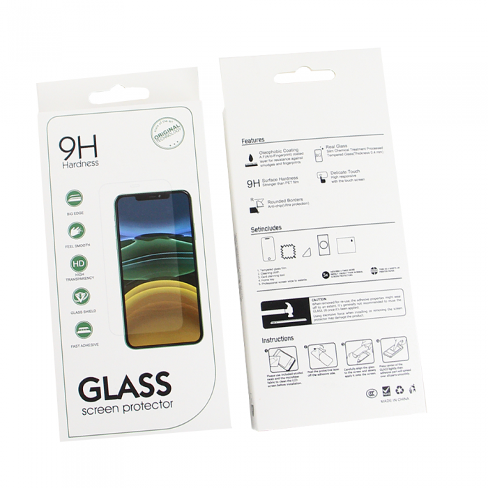 OEM - iPhone 14 Pro Max/Plus 10in1 Hrdat Glas Skrmskydd 2,5D