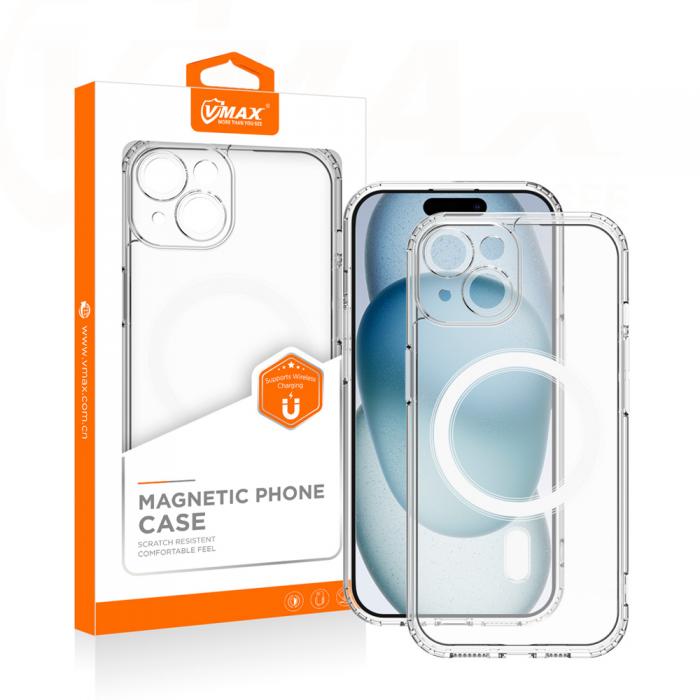 OEM - Vmax Akryl Sttsker Mag Case iPhone 14 Transparent