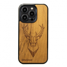 Bewood - Bewood iPhone 15 Pro Mobilskal Deer Imbuia