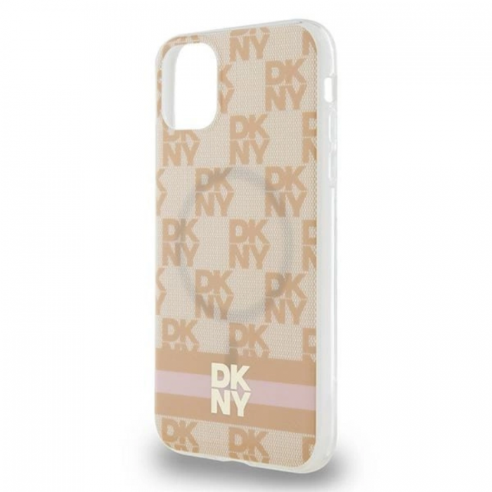 DKNY - DKNY iPhone 11/XR Mobilskal Magsafe IML Checkered Mono