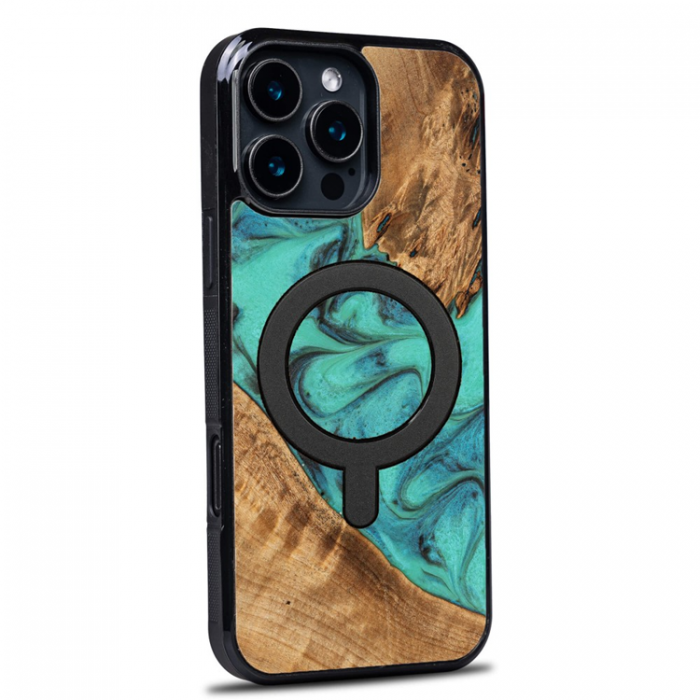 Bewood - Bewood iPhone 16 Pro Max Mobilskal MagSafe Unique Turquoise