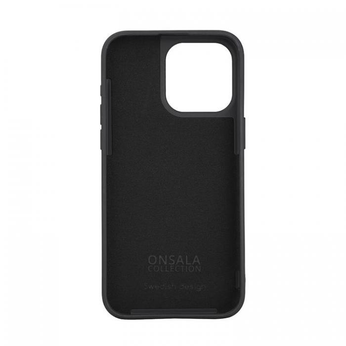 Onsala - Onsala iPhone 15 Pro Max Mobilskal Magsafe Silicone - Svart