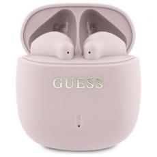 Guess - Guess TWS In-Ear Hörlurar Bluetooth Printed Classic Logo - Rosa