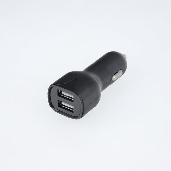 Maxlife - Maxlife Billaddare 2x USB 2.4A - Svart