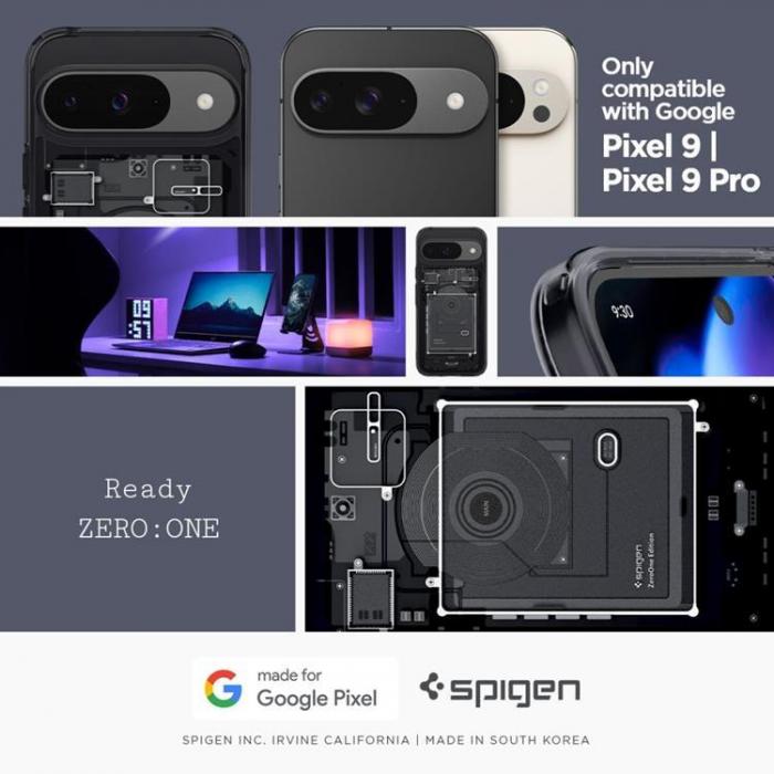 Spigen - Spigen Google Pixel 9/9 Pro Mobilskal Ultra Hybrid Zero One