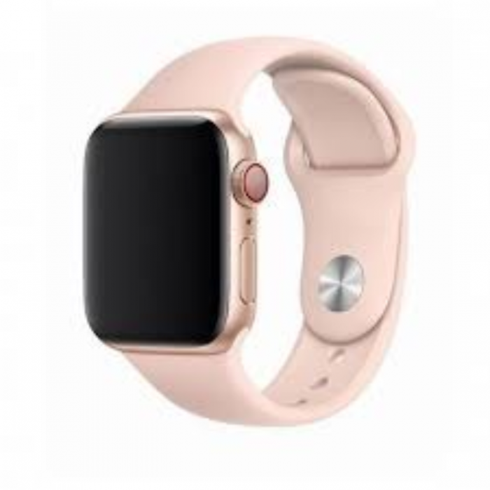 Devia - Devia Apple Watch (42/44/45/49mm) Armband Deluxe Sport - Rosa Sand