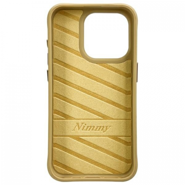 NIMMY - Nimmy iPhone 15 Pro Max Mobilskal Cool & Cute 2.0 Cat - Khaki