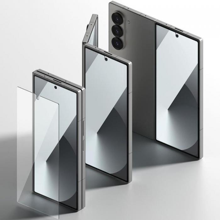 Ringke - Ringke [2-Pack] Galaxy Z Fold 6 Hrdat Glas Skrmskydd - Clear