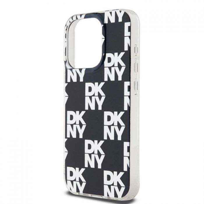 DKNY - DKNY iPhone 15 Pro Mobilskal IML Checkered Mono Pattern