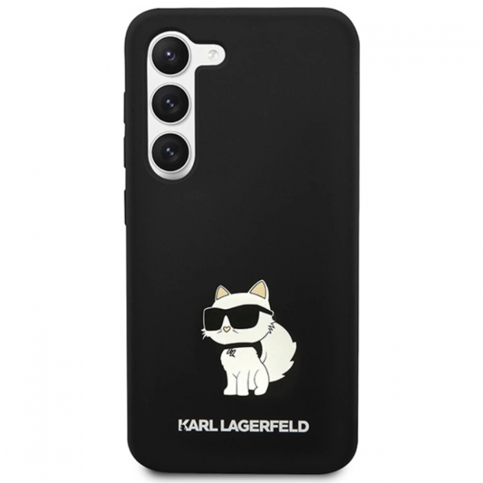 KARL LAGERFELD - Karl Lagerfeld Galaxy S24 Plus Mobilskal Silikon Choupette - Svart