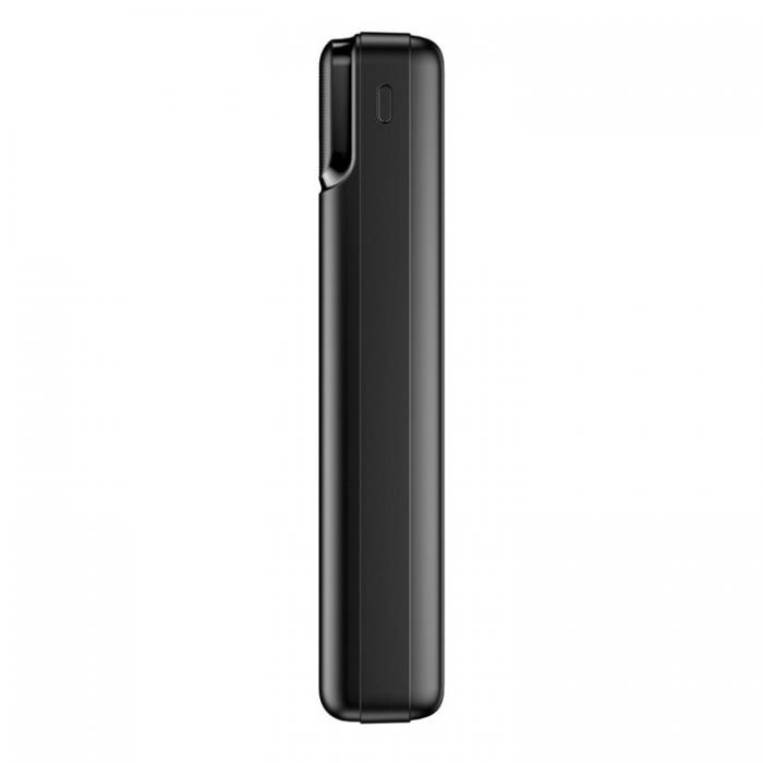 Maxlife - Maxlife Powerbank 20000mAh USB-C/Micro-USB 2.4A - Svart