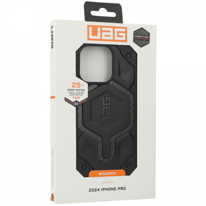 UAG - UAG iPhone 16 Pro Max Mobilskal Monarch - Svart