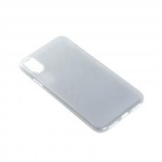 GEAR - GEAR Mobilskal Ultraslim Vit Semitransparent iPhone Xs Max 6,5"