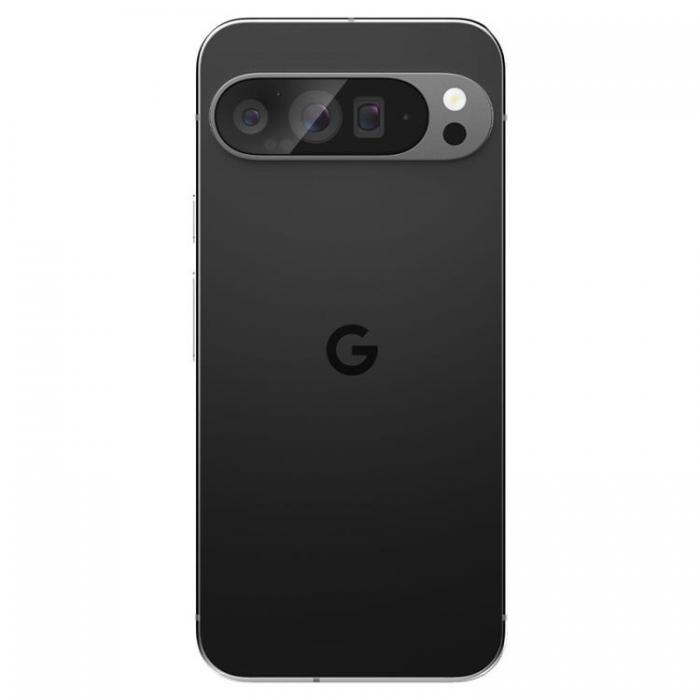 Spigen - [2-Pack] Spigen Google Pixel 9 Pro Linsskydd Hrdat Glas EZ Fit