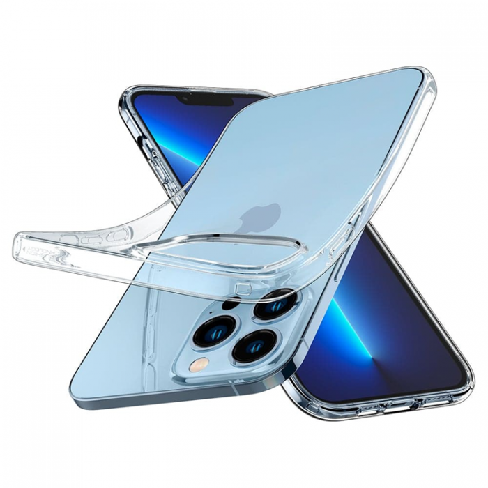 Spigen - SPIGEN iPhone 14 Pro Max Skal Liquid Crystal - Transparent