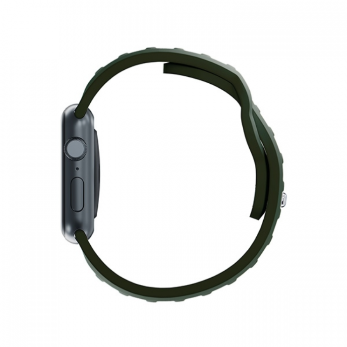 3MK - 3mk Apple Watch (38/40/41mm) Armband Silikon - Mrkgrn