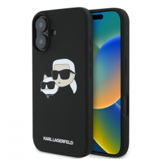 KARL LAGERFELD - KARL LAGERFELD iPhone 16 Plus Mobilskal Magsafe Double Heads