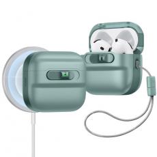 ESR - ESR Airpods 4 Skal Magsafe Halolock - Grön