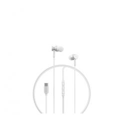 Devia - Devia In-Ear Trådbundna Hörlurar USB-C Smart M1 Digital Metal - Silver