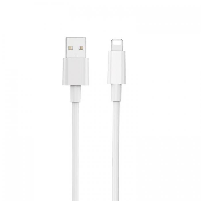 WIWU - WIWU USB Till Lightning 1.2m Kabel 2.4A C006 - Vit