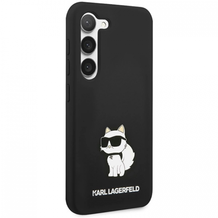 KARL LAGERFELD - Karl Lagerfeld Galaxy S24 Plus Mobilskal Silikon Choupette - Svart