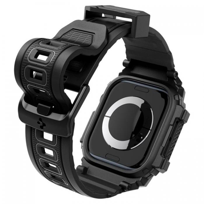 Spigen - Spigen Apple Watch 42mm Series 10 Skal Rugged Armor Pro - Svart