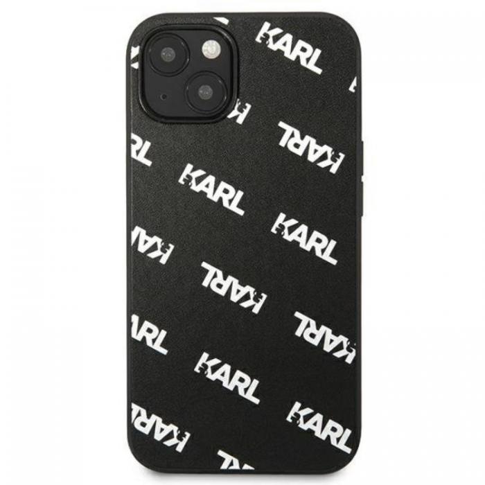 KARL LAGERFELD - Karl Lagerfeld iPhone 13 Mini Skal Allover - Svart