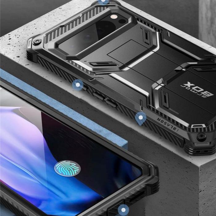 SupCase - SupCase Google Pixel 9/9 Pro Mobilskal Iblsn Armorbox - Svart