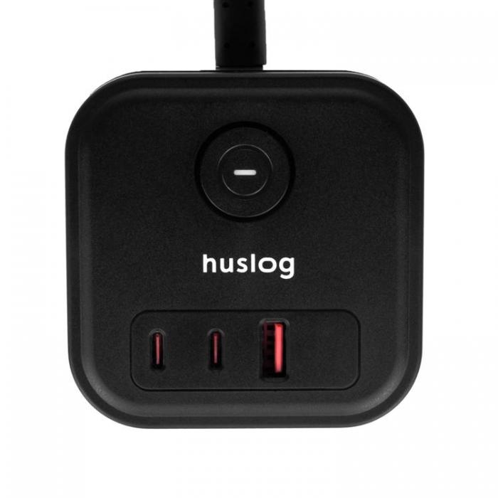 Huslog - Huslog Cube Extension Cord PD 20W - Svart