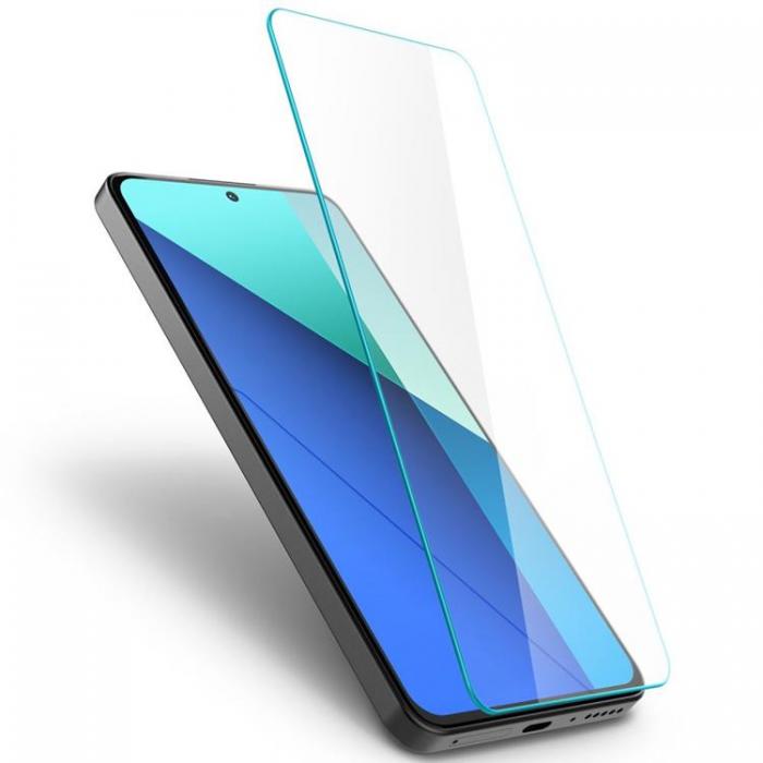 Spigen - [2-Pack] Spigen Xiaomi Redmi Note 13 4G Hrdat Glas Skrmskydd TR Slim