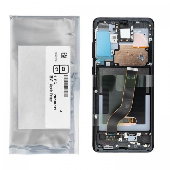 SpareParts - SAMSUNG S20 Plus Skrm med LCD-display ServicePack G985F