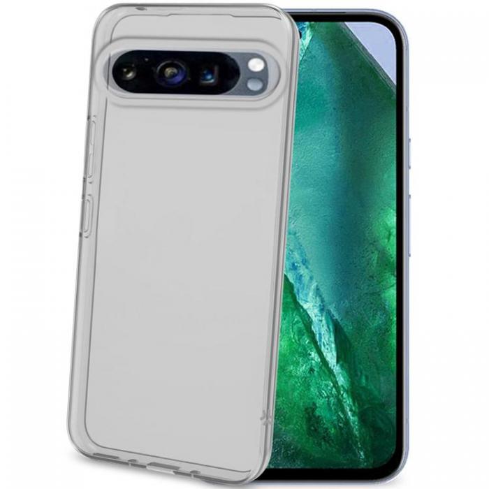 Celly - Celly Google Pixel 9/9 Pro Mobilskal Gelskin -Transparent