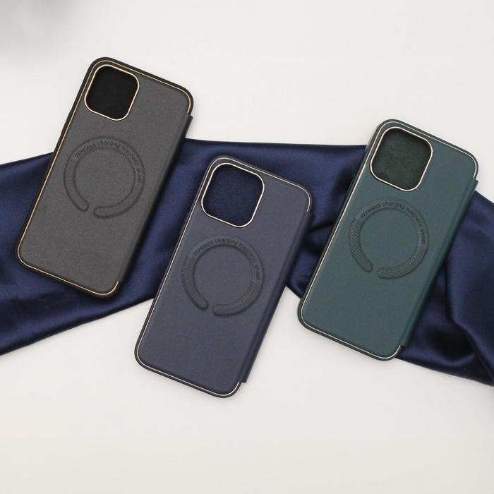 OEM - iPhone 14 Plus Mrkgrn Smart Guldram MagCase