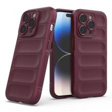 OEM - iPhone 14 Pro Max Skal Magic Shield Flexible Armored - Burgundy