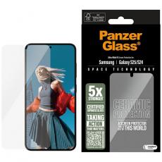 PanzerGlass - PanzerGlass Galaxy S25 Härdat Glas Skärmskydd Keramisk Ultra-Wide Fit