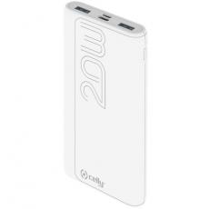 Celly - Celly PowerBank PD 20W 10.000 mAh - Vit