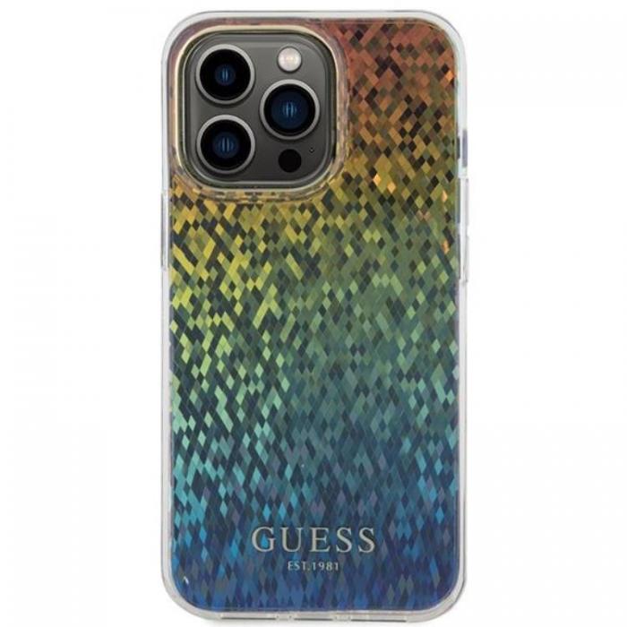 Guess - Guess iPhone 15 Pro Max Mobilskal IML Mirror Disco Iridescent