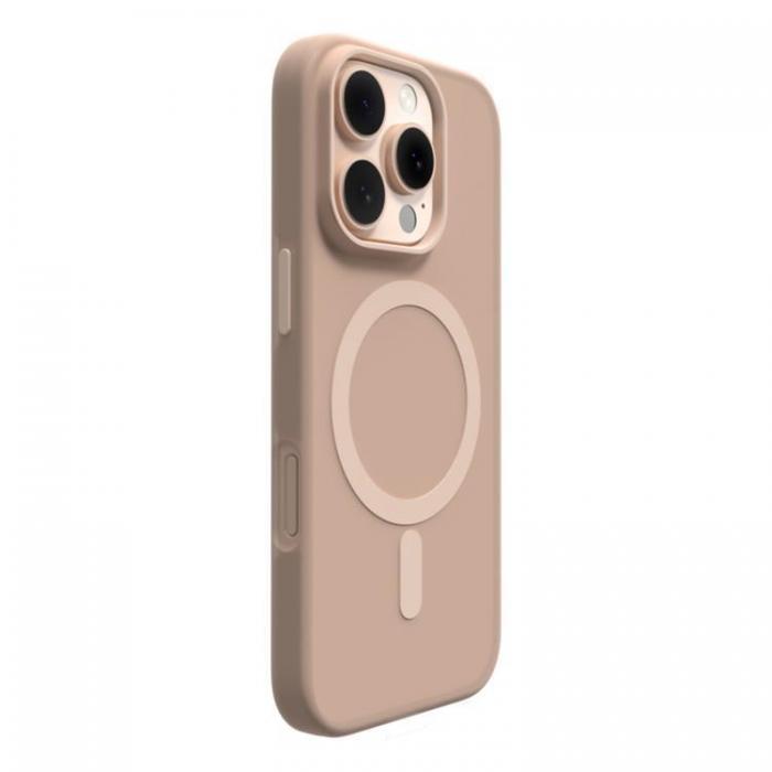 Puro - Puro iPhone 16 Pro Mobilskal Magsafe Daylight Silikon - Beige