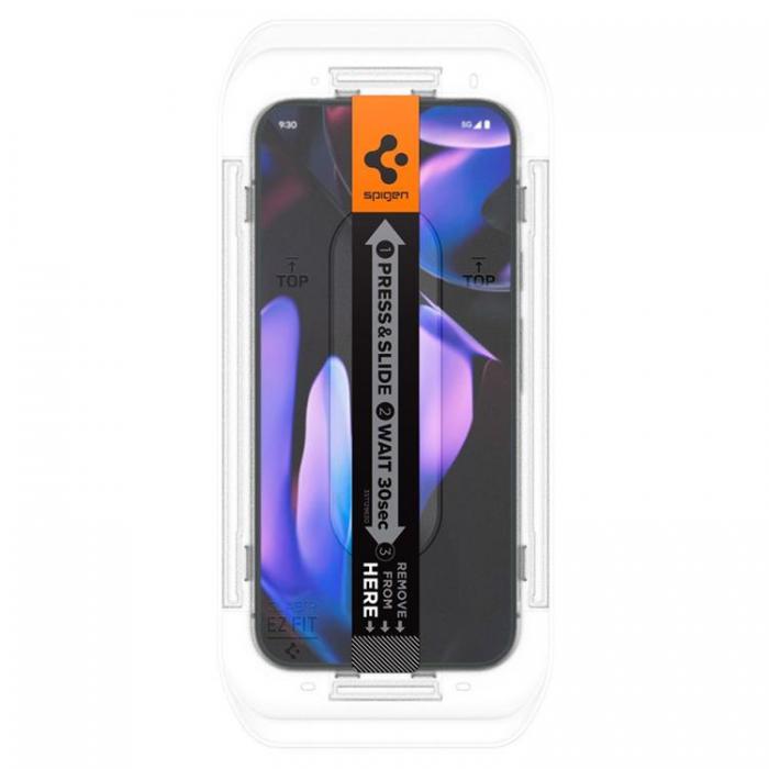 Spigen - [2-Pack] Spigen Google Pixel 9 Pro XL Hrdat Glas Skrmskydd 'EZ Fit