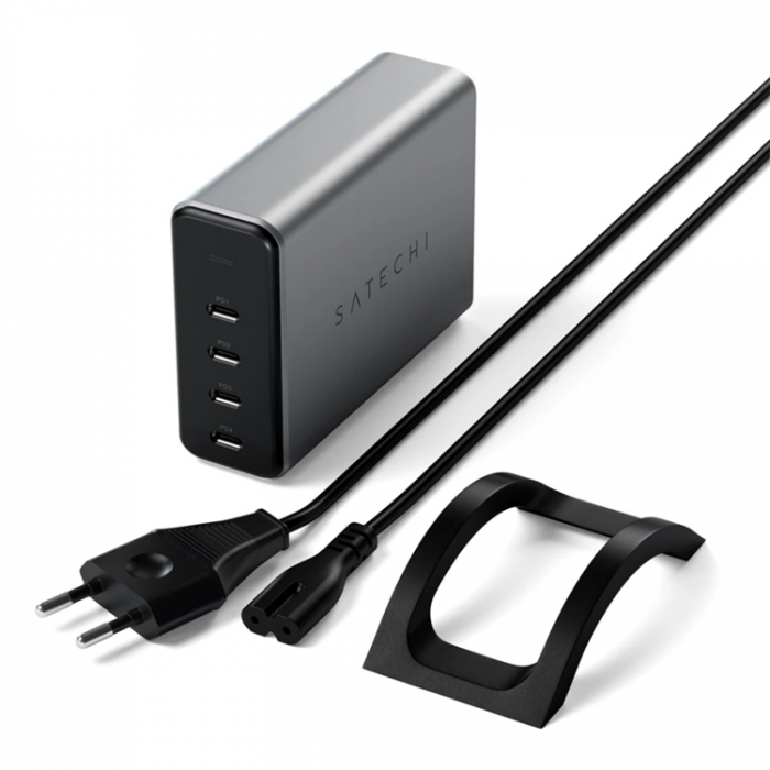 Satechi - Satechi 165W GaN PD Laddare med 4 USB-C Uttag