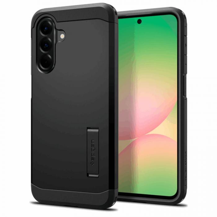 Spigen - Spigen Galaxy A56 5G Mobilskal Tough Armor - Svart