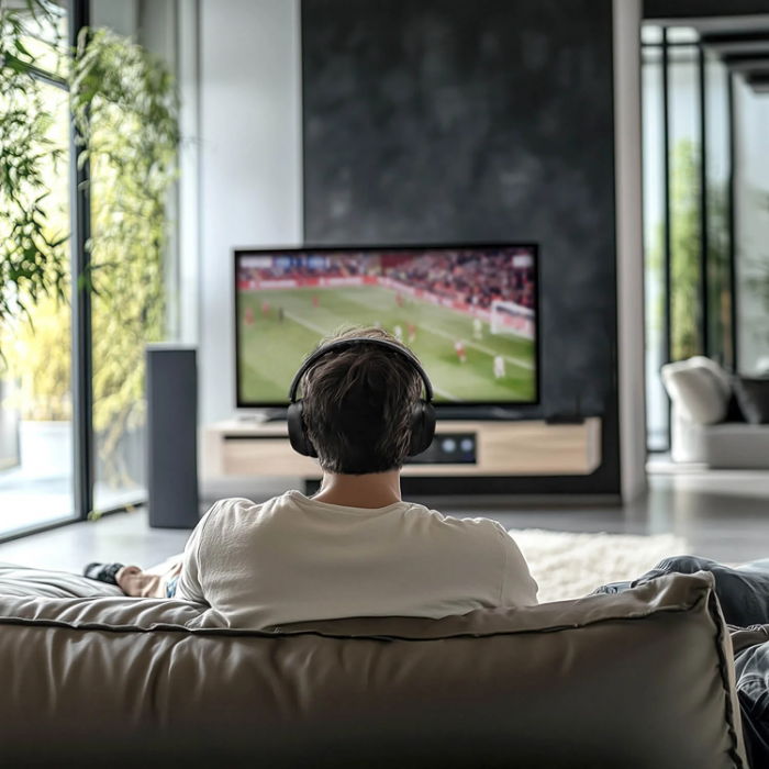 MIXX - MIXX Over-Ear Hrlurar StreamQ TV - Svart