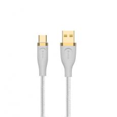 Devia - Devia USB Till USB-C 1.5m Kabel 2.4A Star EC311 - Vit