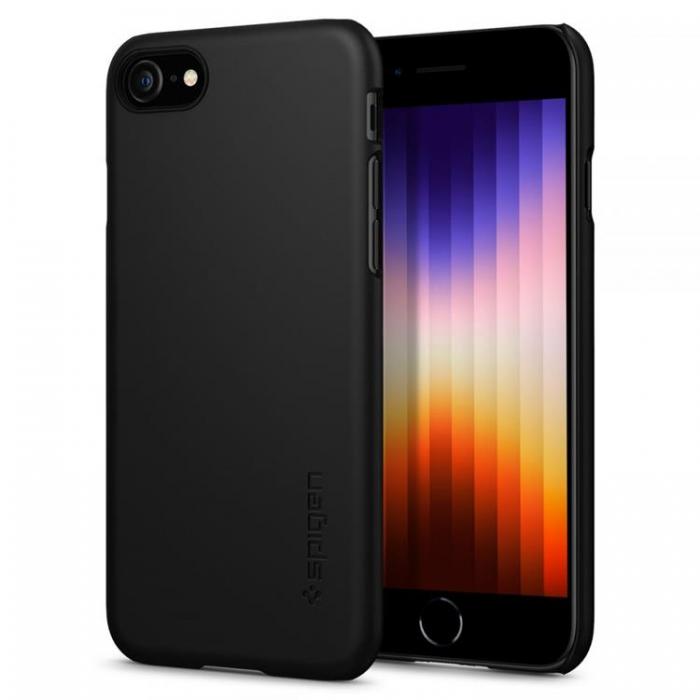 Spigen - Spigen Thin Fit Skal iPhone 7/8/SE (2020/2022) - Svart