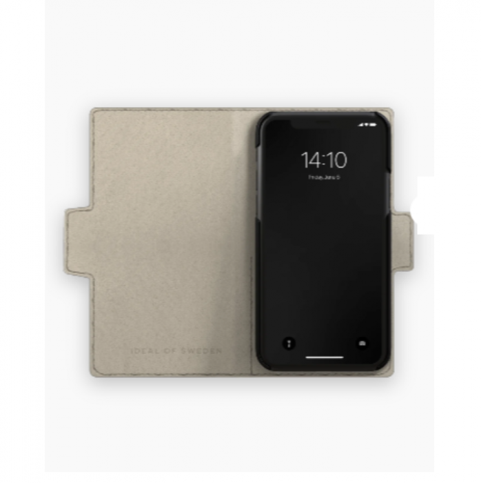 UTGATT1 - Ideal of Sweden iPhone 11/XR Plnboksfodral Atelier - Cream Beige