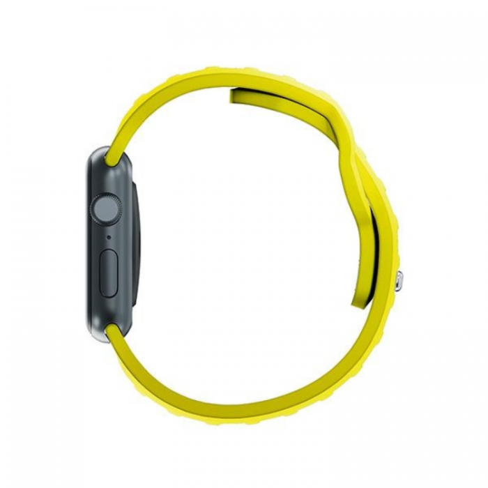 3MK - 3mk Apple Watch (38/40/41mm) Armband Silikon - Gul