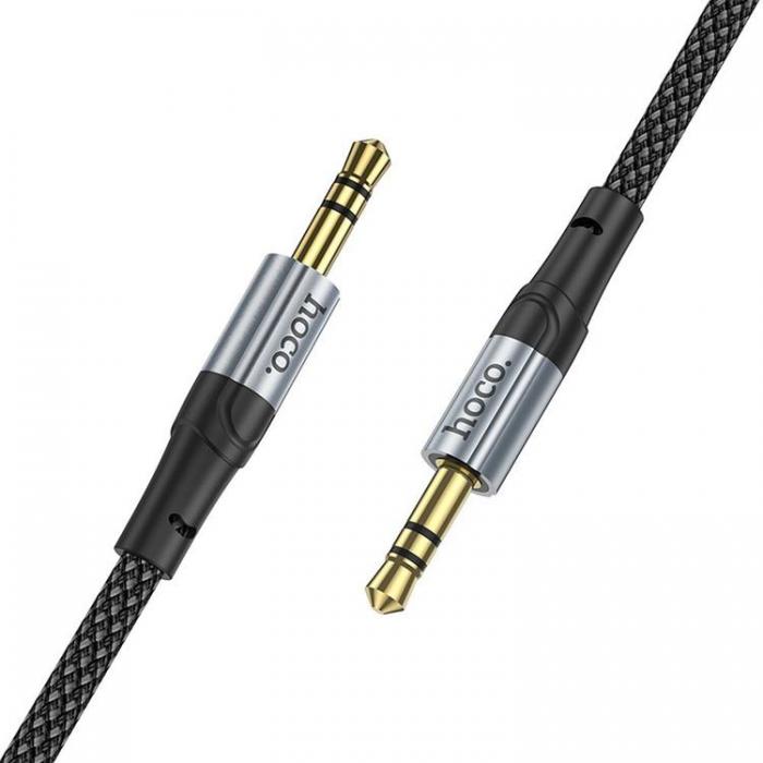 Hoco - Hoco Aux till Aux 3.5mm Kabel 1m (hane) UPA26 - Svart