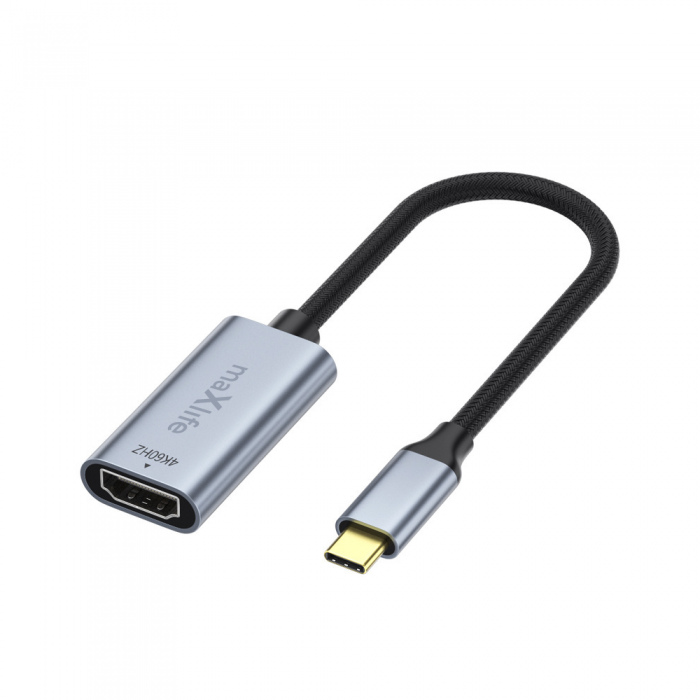 Maxlife - Maxlife HDMI till USB-C Adapter 4K 60HZ - Svart